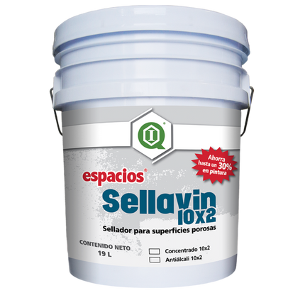 Espacios Sellavin Concentrado. 10 X 2, 19Lt