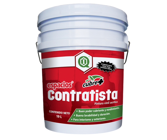 Espacios Contratista Bco Base P,19Lt