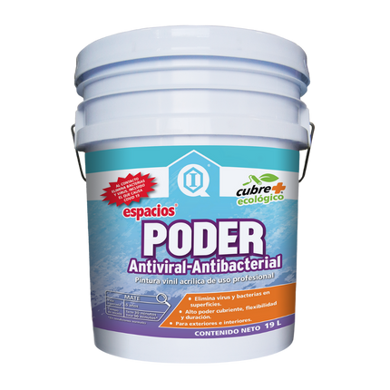 Espacios Poder Antibacterial, 19Lt
